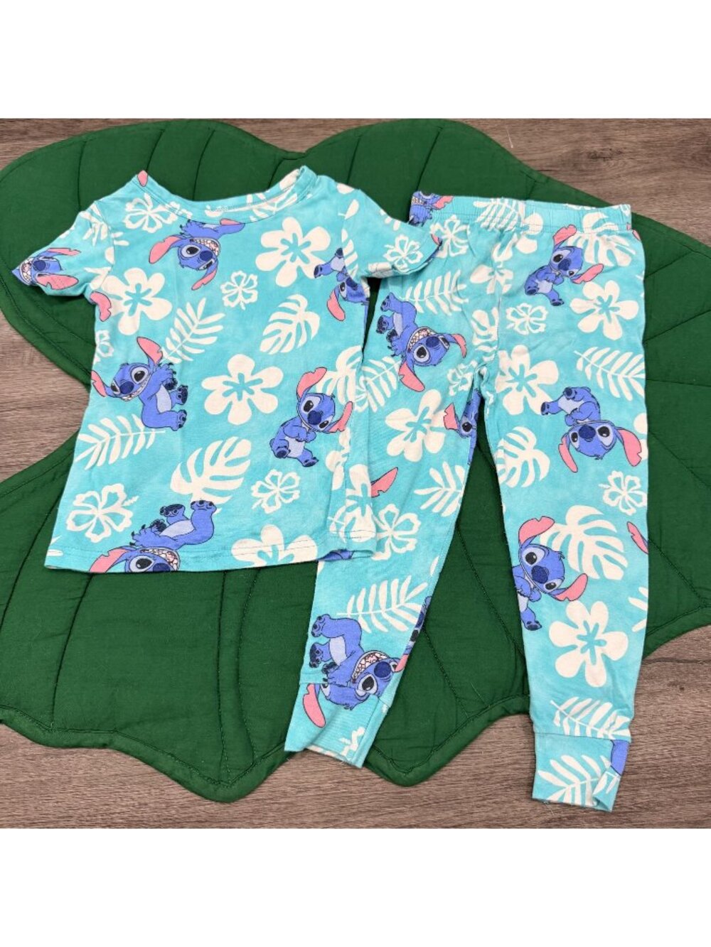 Disney Stitch 3T Pajamas Short Sleeve Pants Soft Comfy